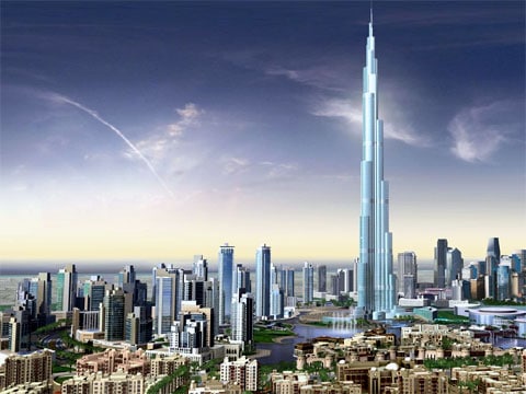 Mrakodrap Burj Dubai je nejvyšší budova
