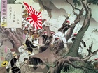 Scéna z první japonsko-čínské války (od r. 1894 do r.1895), která mimochodem probíhala hlavně na území Korey
