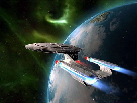 Star Trek (v angličtině doslova „Hvězdné putování“, ale nepřekládá se) je jeden z nejpopulárnějších a nejúspěšnějších televizních sci-fi seriálů, na který navazují také filmy, knihy a počítačové hry. Příběh Star Treku popisuje budoucnost lidstva, které po objevu mezihvězdného pohonu cestuje po celé galaxii, setkává se s mimozemskými civilizacemi a přes časté konflikty pomáhá šířit mír a vzájemné porozumění.